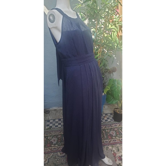 Hobbs Alexis Maxi Dress, Navy Blue, NWT Size 10* - Picture 5 of 14